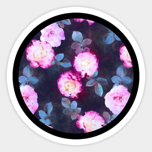 Twilight Roses Sticker